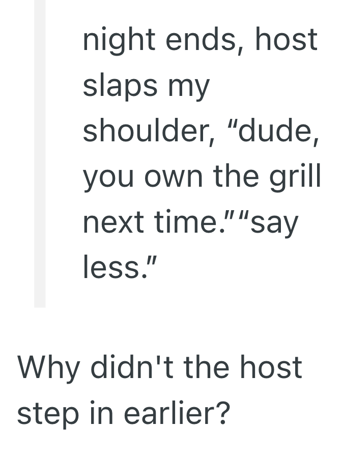 Screenshot 2025 04 14 at 5.07.01 PM Cookout Attendee Hogged The Grill With His Burgers, But He Never Expected To Get Smoked Out By A BBQ Master Whose Perfectly Cooked Ribs Stole The Show